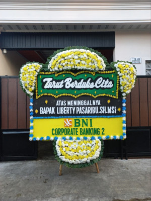 Papan Bunga Duka di Kinal