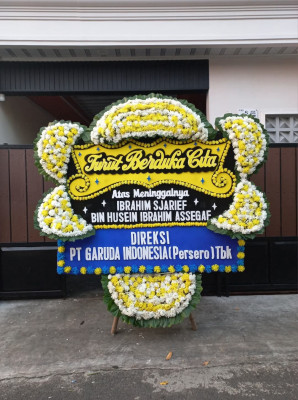 Papan Bunga Duka di Kinal