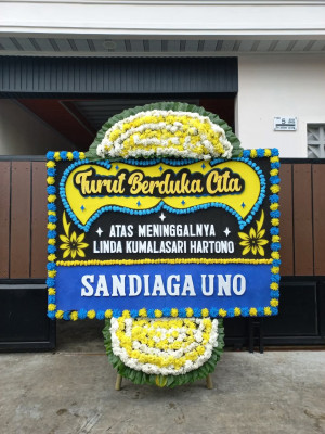Papan Bunga Duka di Kinal